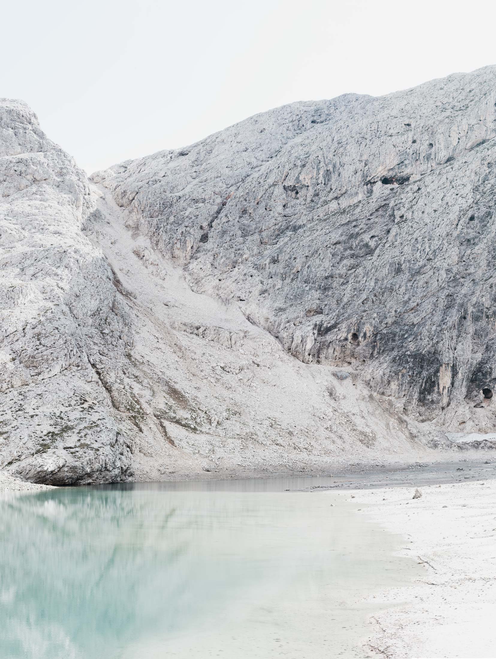 Large Format Photograph depicting the landscape of the Dolomites - SAXUM Untitled III by Martin Schgaguler Martin Schgaguler – Photographs and Thoughts